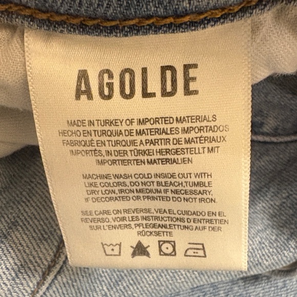 Agolde Riley crop - Picture 6 of 9